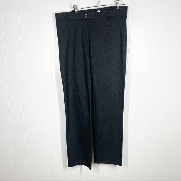 Betabrand Black Pull On Dress Pants Extra Large